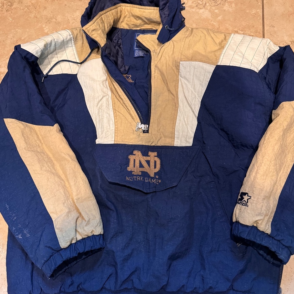 Vintage notre dame jacket